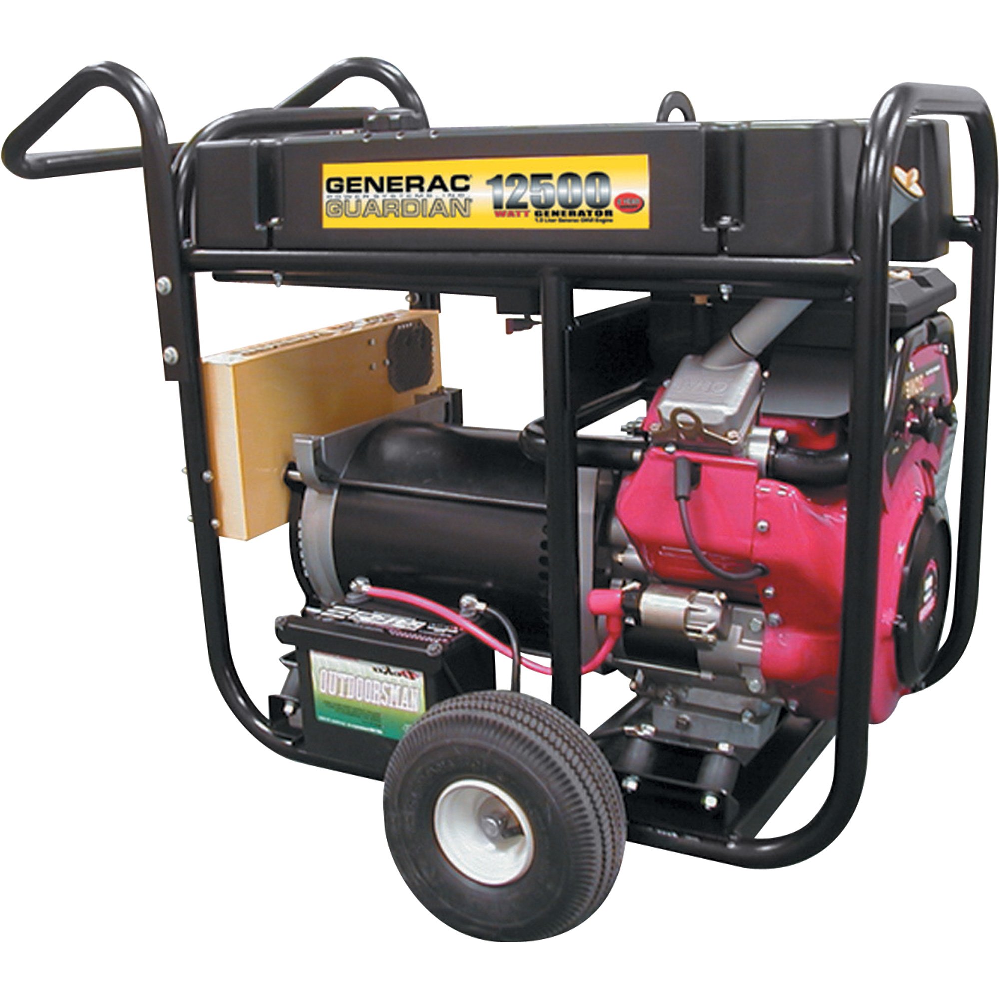 Generac Guardian Generator — 27 HP, 18,750 Watt, Gasoline, Model 0445